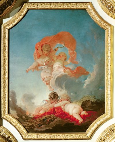 Summer, from a series of the Four Seasons in the Salle du Conseil by François Boucher
